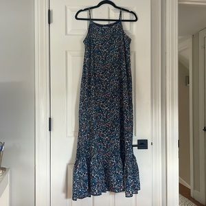 NEW with tags - MudPie Adora Maxi Dress, Navy Floral, Size Small